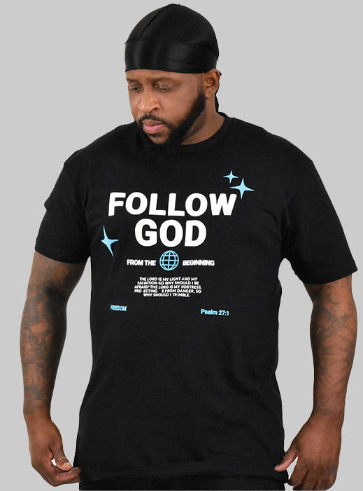 Follow God Puff Tee