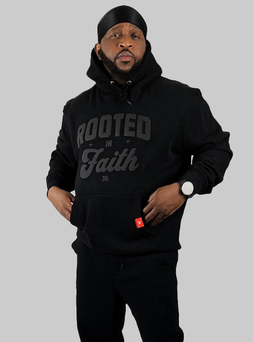 Rooted In Faith Puff Hoodie