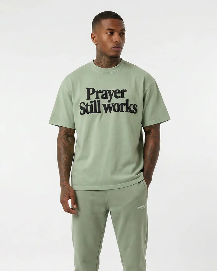 Prayer Still Works Tee™ Sage