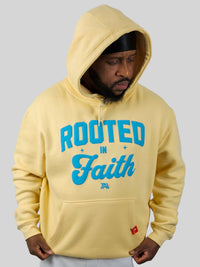 Rooted In Faith Hoodie - Yellow