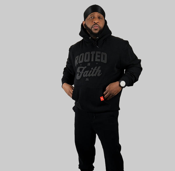 Rooted In Faith Puff Hoodie