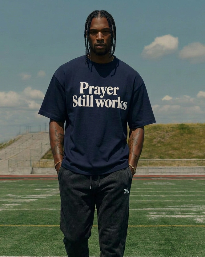 Prayer Still Works Tee™ Navy Blue