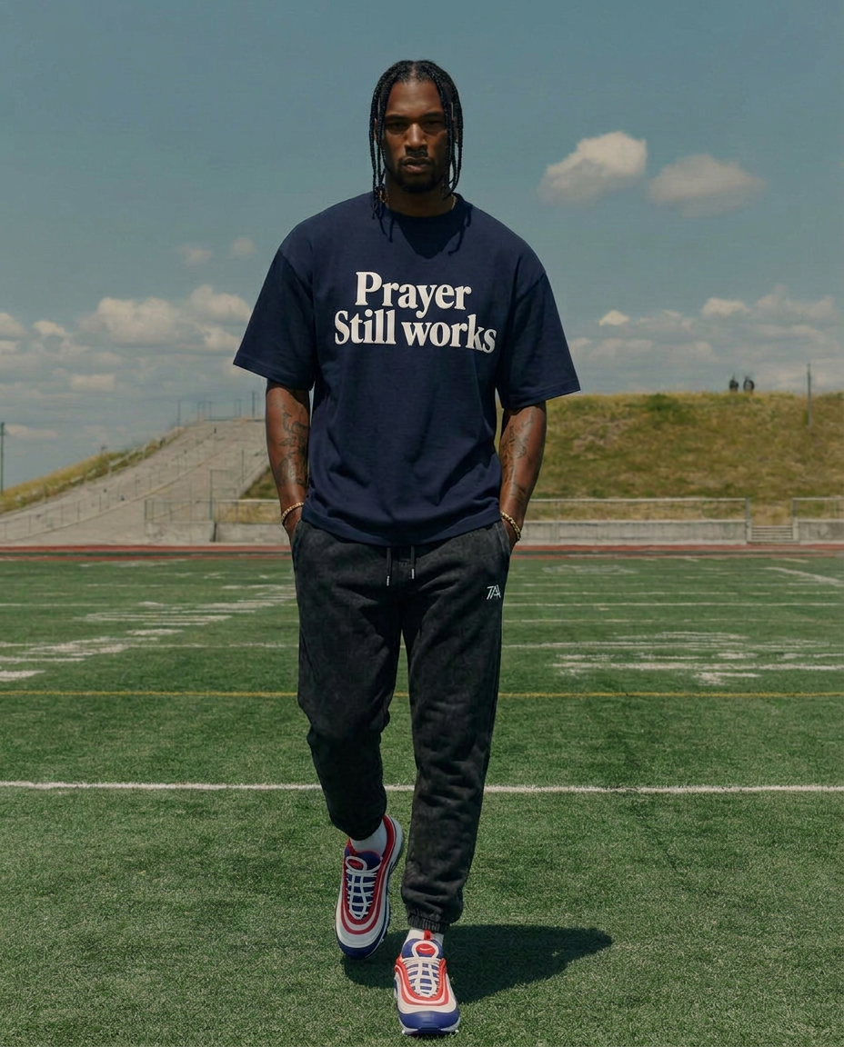 Prayer Still Works Tee™ Navy Blue