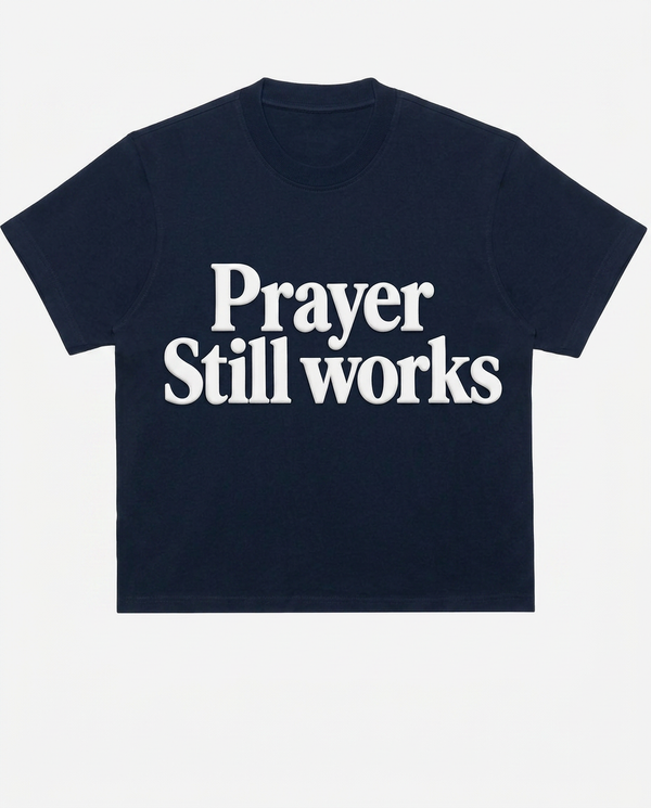 Prayer Still Works Tee™ Navy Blue