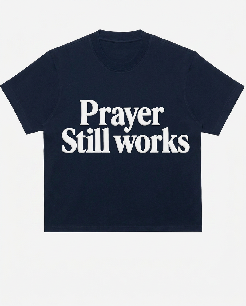 Prayer Still Works Tee™ Navy Blue
