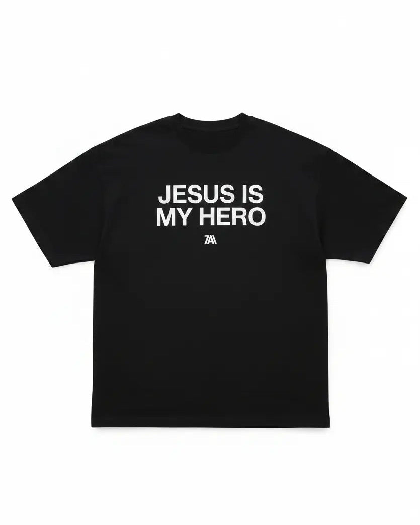 Jesus Is My Hero™ Black
