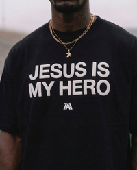 Jesus Is My Hero™ Black