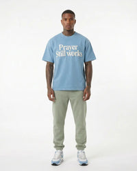 Prayer Still Works Tee™ Pebble Blue